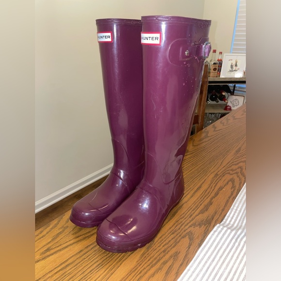 Hunter rain boots - Picture 2 of 3